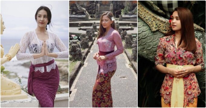Pesona 10 Artis Cantik Indonesia dalam Balutan Kebaya Bali
